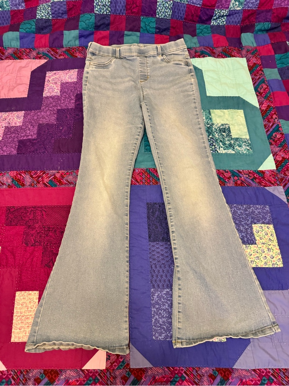 Light Wash Flared Kid’s Jeans